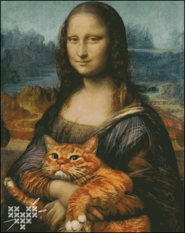 Монолиза з котом
